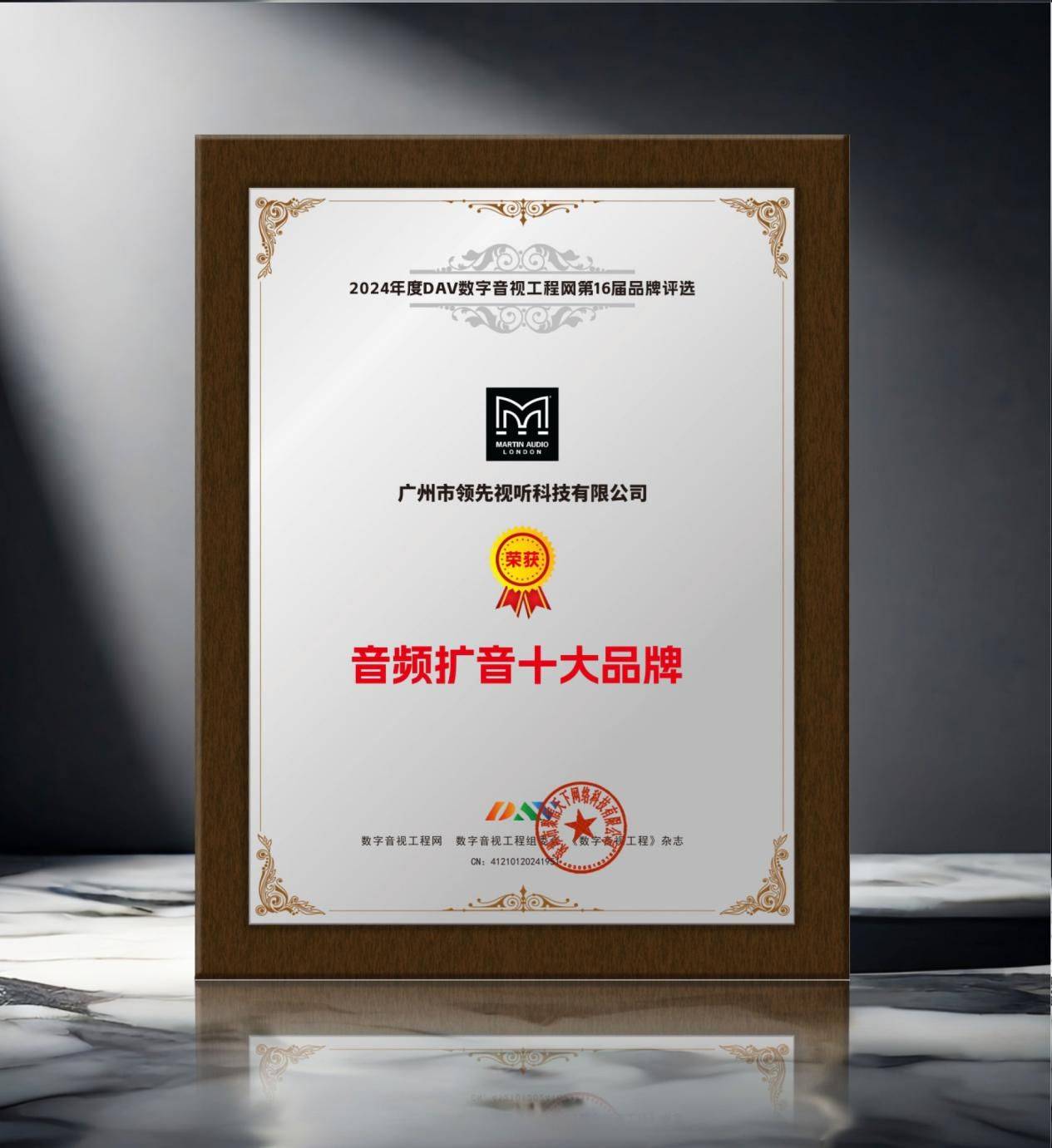 2024年度音频扩音十大品牌”名单公布！j9九游会登录喜讯来袭！ DAV01“(图7)